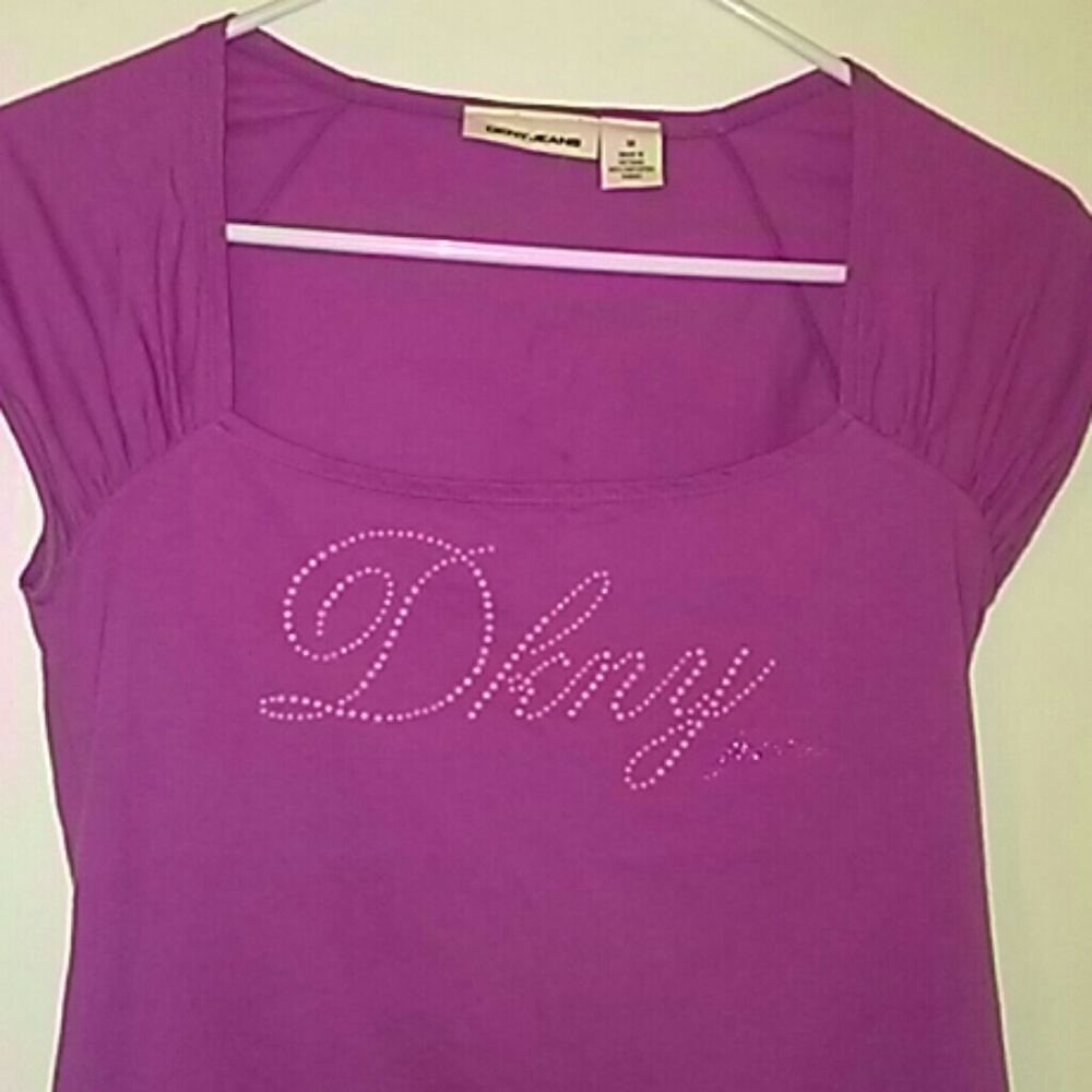 DKNY Jeans Beaded and bling Shirt